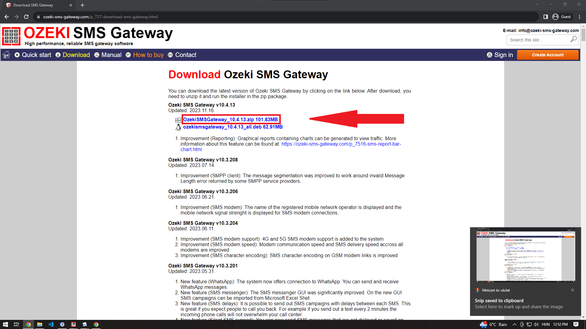 pobierz ozeki sms gateway