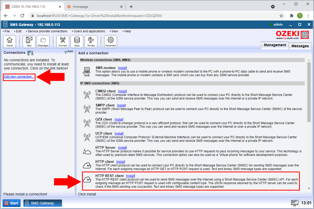 agregar nuevo cliente http rest api