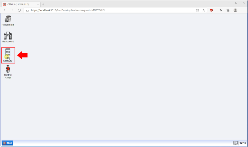 Aplikacja Open SMS Gateway