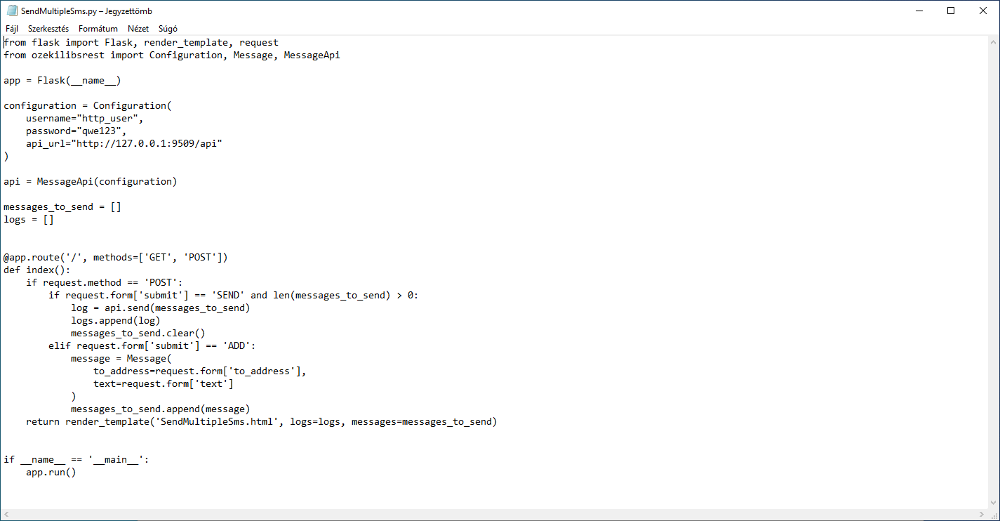 wie man mehrere SMS mit Python versendet